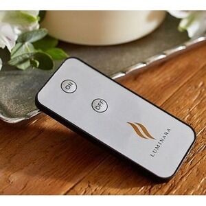 Luminara Remote Control for Flameless LED Candles Silver 1300 New